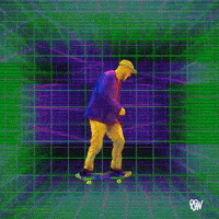 Skate Or Die Glitch GIF