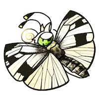 Sassy Black And White Sticker by Miyrumiyru