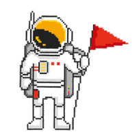 fun space Sticker