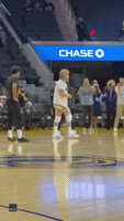 Will Ferrell Warms Up With Golden State Warriors