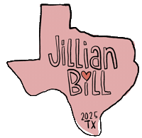 Jillbill Sticker by Brownlee Press