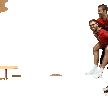 Riding Badminton Sticker by ladaemmer