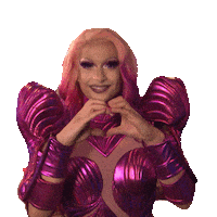 Drag Queen Heart Sticker by YouTube