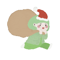 Santa Sticker by ApplePan