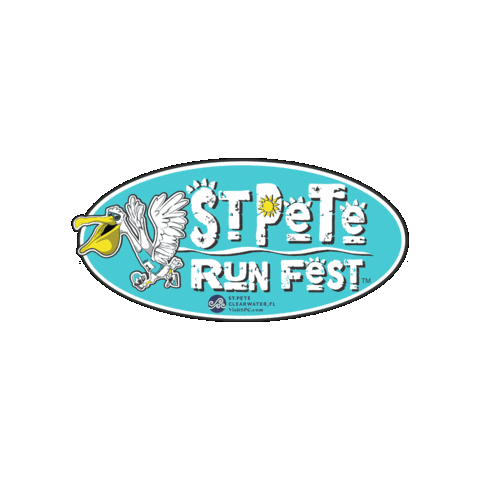 StPeteRunFest giphygifmaker stpete stpeterunfest sprf Sticker