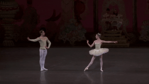pas de deux nutcracker GIF by New York City Ballet
