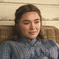 Calculating Florence Pugh GIF by NETFLIX