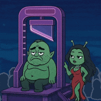 Alien Girl GIF