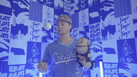 Creighton Bluejays Baseball GIF by Creighton University Athletics