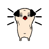 Happy Dog Sticker