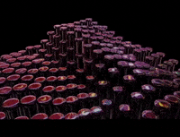 lucaionescuart 3d nft wave abstract GIF