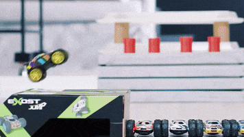 Sliverlit flying car 車 rc cars jumping car GIF