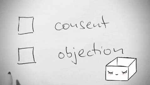 SociocracyForAll giphygifmaker giphyattribution consent objection GIF