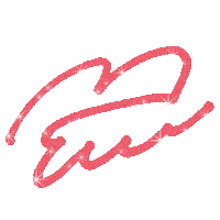 NISHIMAAKII pink red glitter lips Sticker