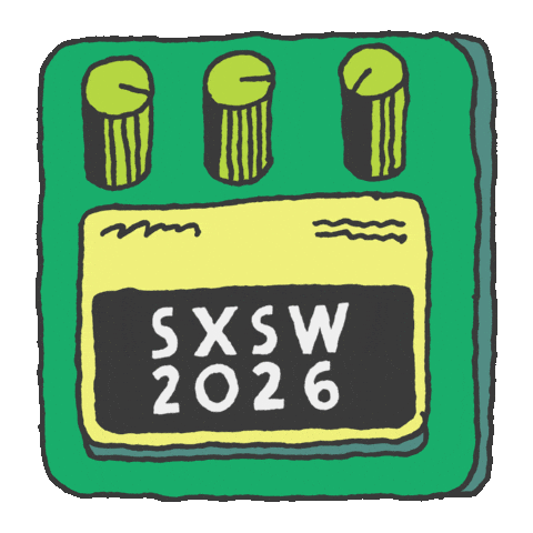 Live Music Guitar Sticker by SXSW