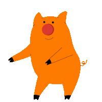 Pig Cerdo Sticker by Banco Inter