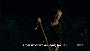 season 3 friends GIF by Black Sails