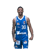 Basketball Celebrating Sticker by FRAPORT SKYLINERS