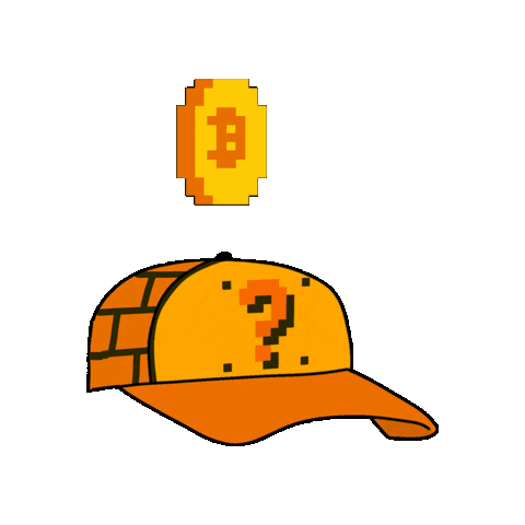 Btc Hat Sticker by Gutter Cat Gang