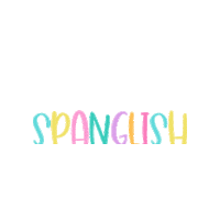 biliteracynow spanglish biliteracy now Sticker