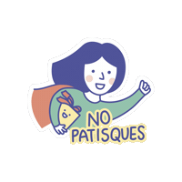 No Patisques Sticker by Gnomo