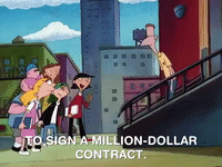hey arnold nicksplat GIF