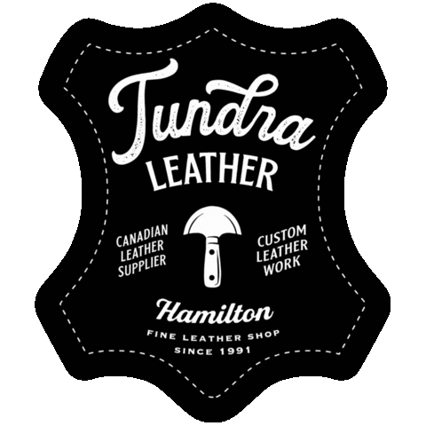 tundraleather giphyupload hamilton custom leather Sticker