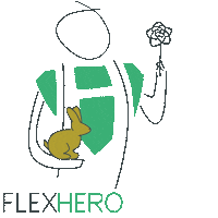 Hero Engagiert Sticker by FlexHero