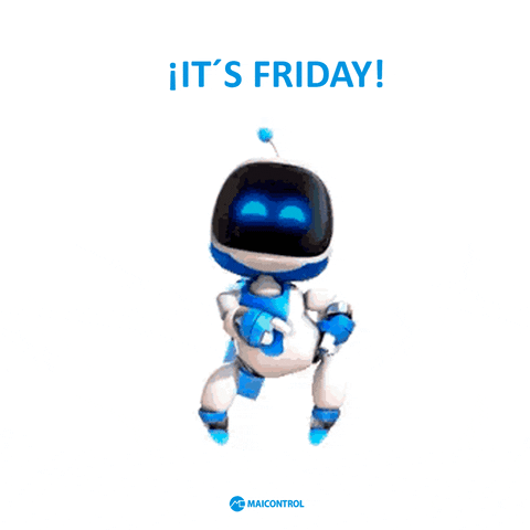 maicontrolsadecv friday robot baile viernes GIF