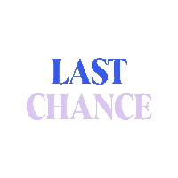 Lastchance Sticker by Design by Ilona