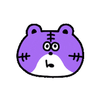 Tiger Serious Face Sticker by wakuta