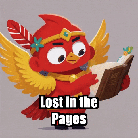 Book Relaxing GIF by The Cardinal Virtue