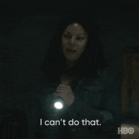 I Cant Do That No Way GIF by HBO