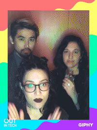 outintech GIF by Out in Tech x GIPHY | Spring Social @ Hotel Americano