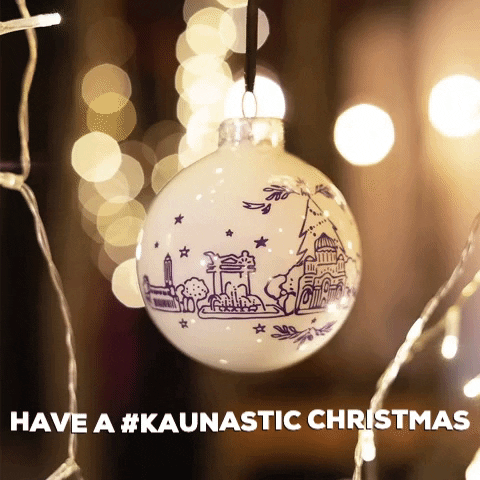 Christmas Happy Holidays GIF by kaunastic