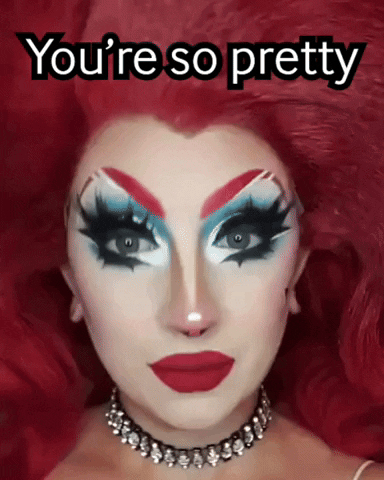 VenusEnvyDrag pretty drag drag queen pretty girl GIF