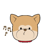 Dog Hello Sticker by Ai and Aiko