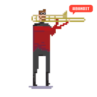 bandits art pixel gaming pixel art GIF