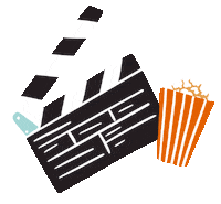 allomelo movie film action cinema Sticker