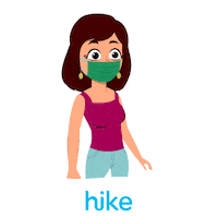 Work From Home Sticker by Hike Sticker Chat