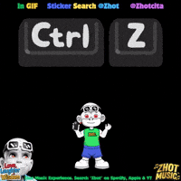 Ctrl Z GIF by Zhot Music
