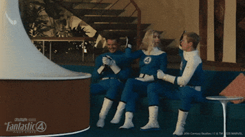 High Five Lets Go GIF by Marvel Studios