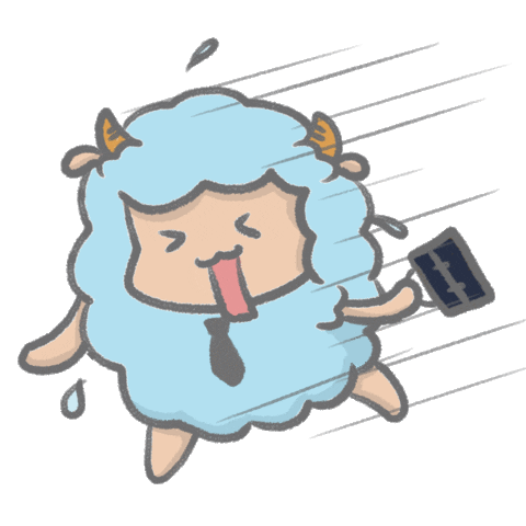 marukolifeday giphyupload run kumo 跑 Sticker