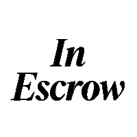 In Escrow Ray Cruz Sticker by JohnHart Real Estate