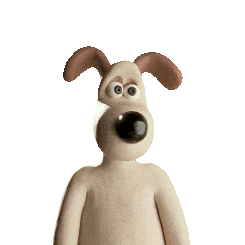 Think Wallace And Gromit Sticker by Aardman Animations