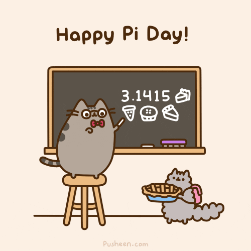 Pie Pi Day GIF by Pusheen