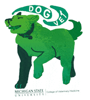 Spartans Will Sticker by Michigan State University College of Veterinary Medicine