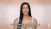 kim kardashian mad at me GIF by E!