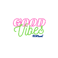 Good Vibes Sticker by Fit4travel