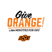 Pistol Pete Sticker by Oklahoma State University